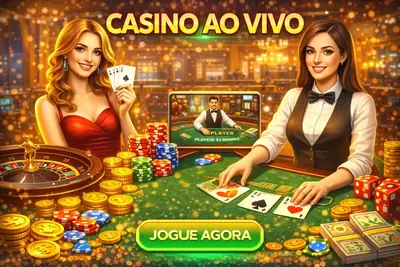 Mesa de cassino ao vivo com transmissão em tempo real